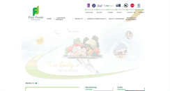 Desktop Screenshot of finefoodsindustries.com